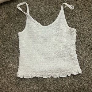 White Hollister Top
